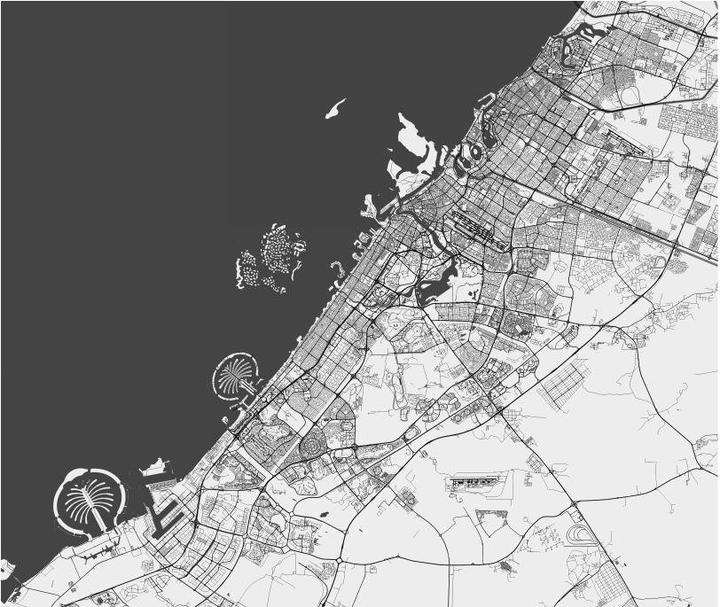 Dubai Map